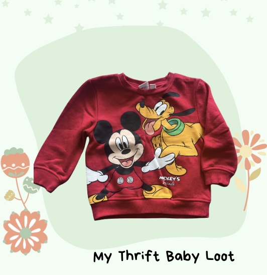 Preloved Disney sweatshirt (1-2 years)